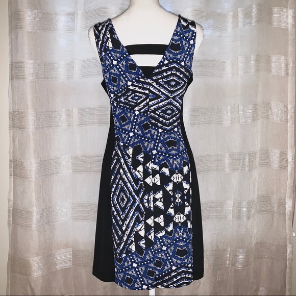 BCBGMaxAzria Aztec Print Shift Dress - Picture 3 of 5